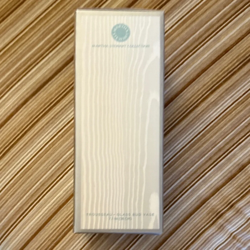 Martha Stewart Collection Glass Bud Vase